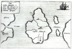 Mappa di Atlantide, da 